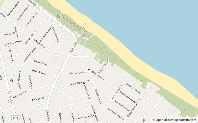 Keansburg Waterfront Public Library location map