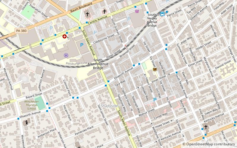 Roslyn Place location map