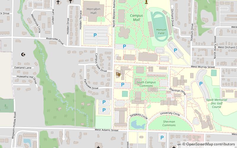 Hainline Theatre Box Office location map