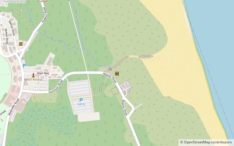 Battery Gunnison location map