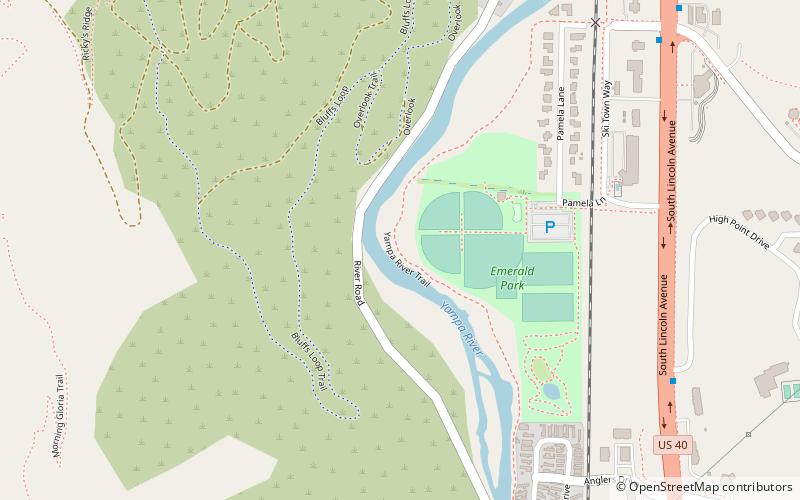 yampa river core trail steamboat springs location map