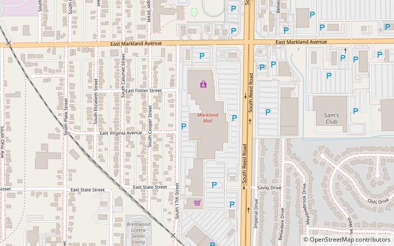 Markland Mall location map