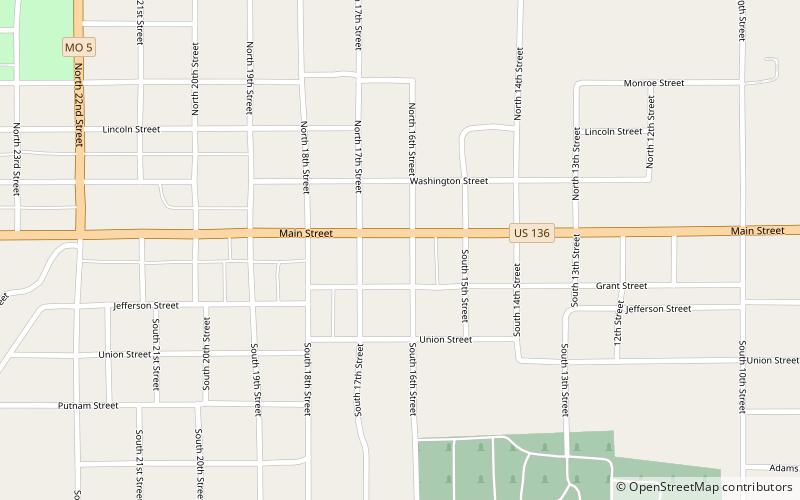 Unionville Square Historic District location map