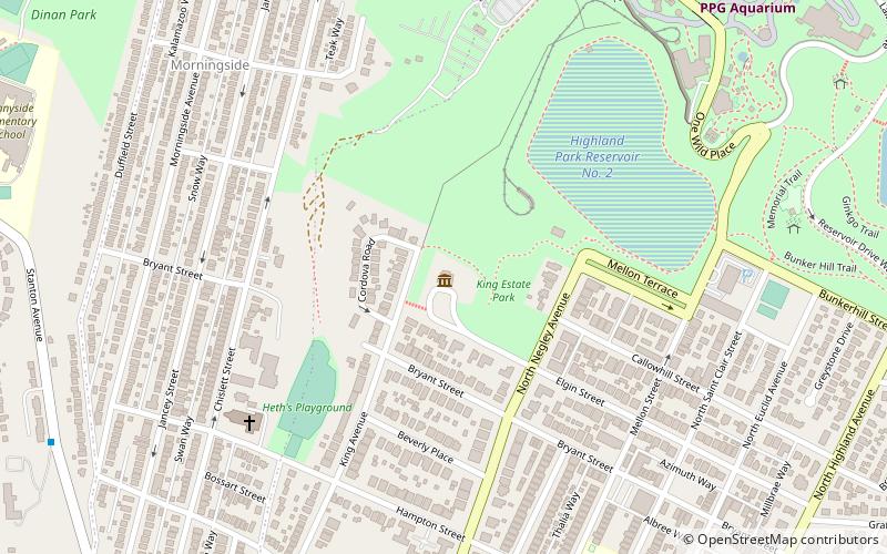 King Estate location map