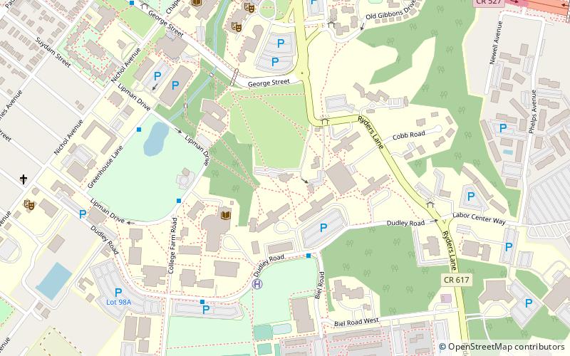Eagleton Institute of Politics location map