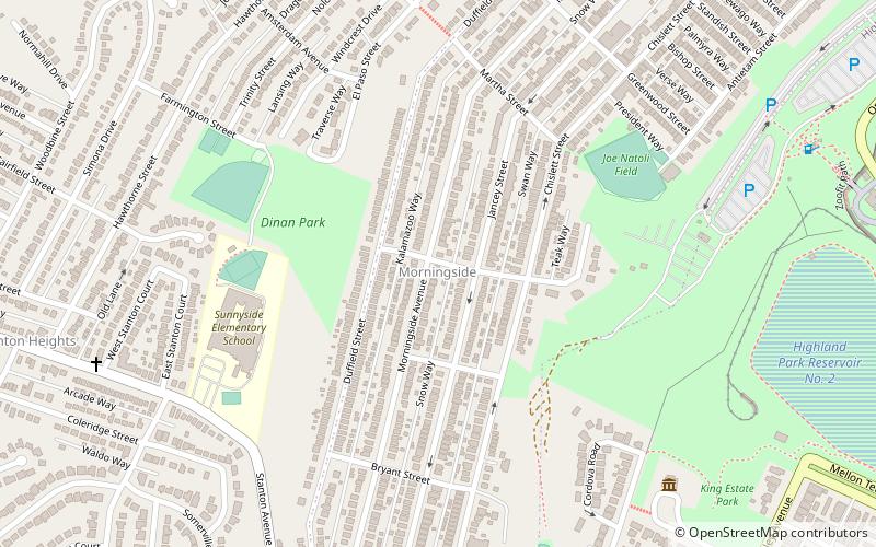 Morningside location map