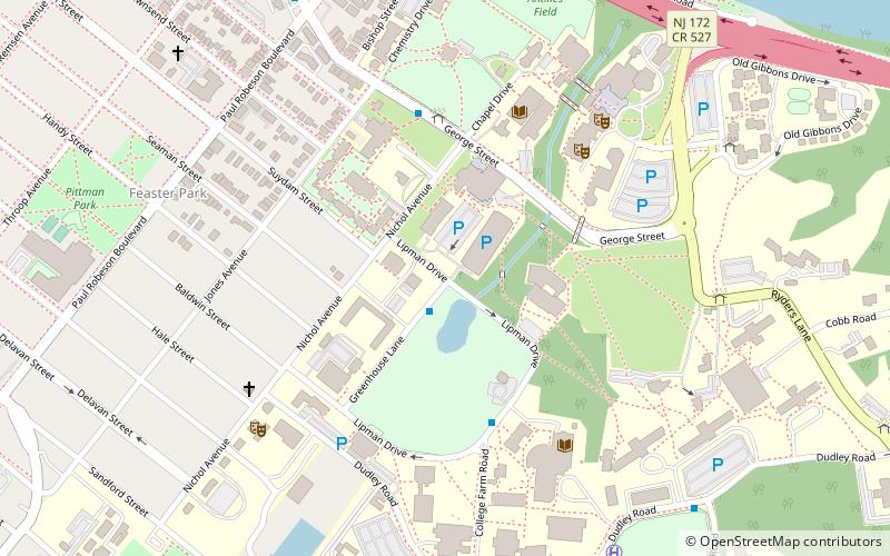 Rutgers School of Environmental and Biological Sciences location map