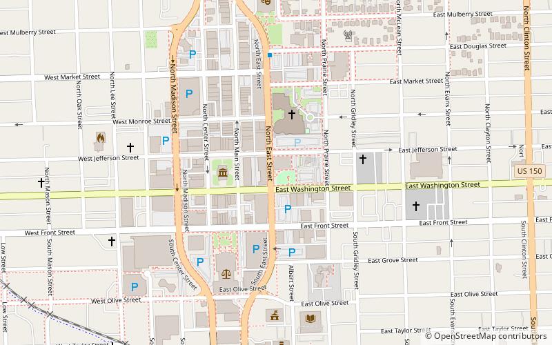 State Farm Downtown Building location map