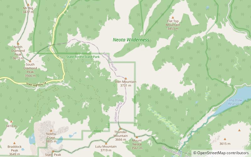 Iron Mountain location map