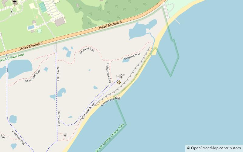 Prince's Bay Light location map