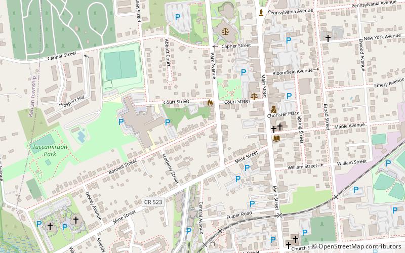 samuel fleming house flemington location map