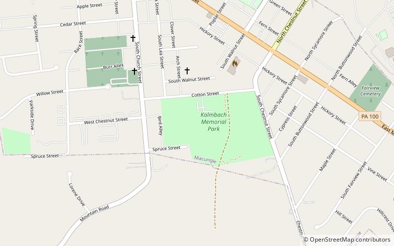 Kalmbach Memorial Park location map