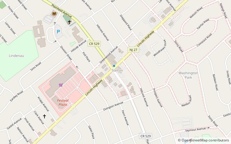 Stelton location map