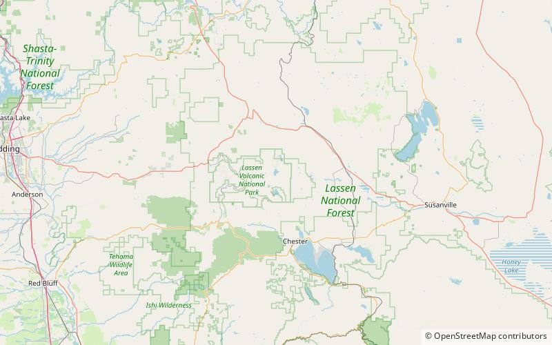 Lac Snag location map