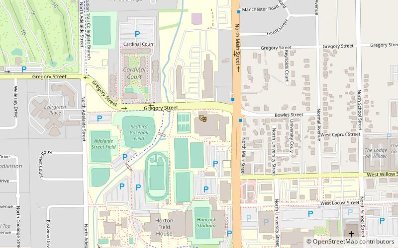 Ruth A. Stroud Auditorium location map