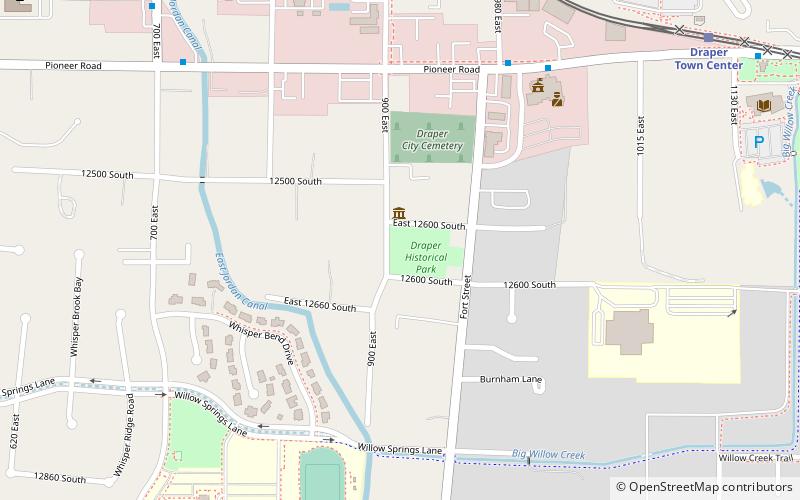 Draper Historical Park location map