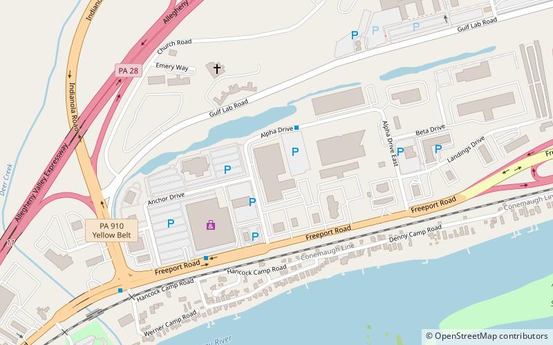 bladerunners ice complex pittsburgh location map