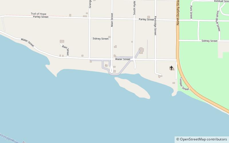 Nauvoo House location map