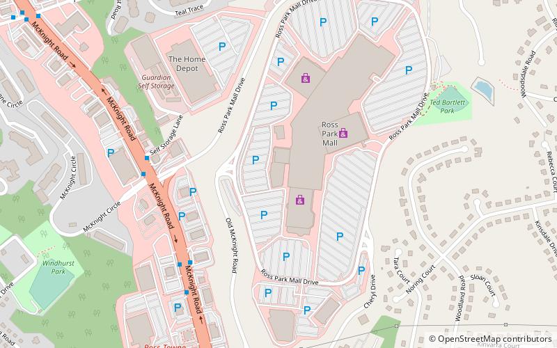 Crate & Barrel location map