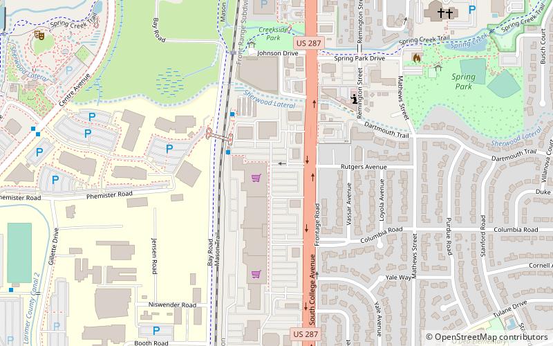 Fort Collins Colorado Temple location map