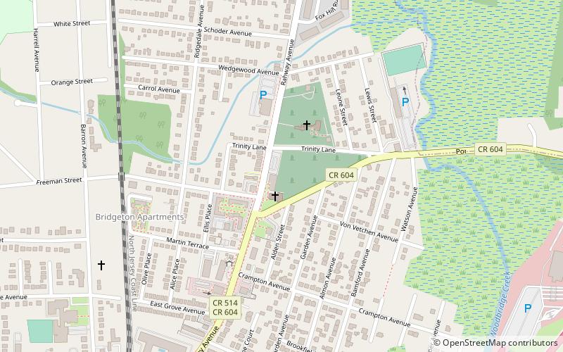 First Presbyterian Church and Cemetery location map