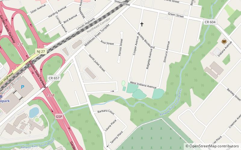 iselin woodbridge location map