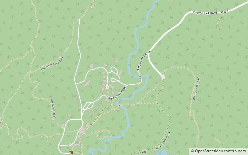 Colorado State University Mountain Campus location map