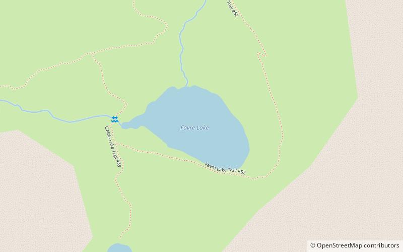 Lago Favre location map