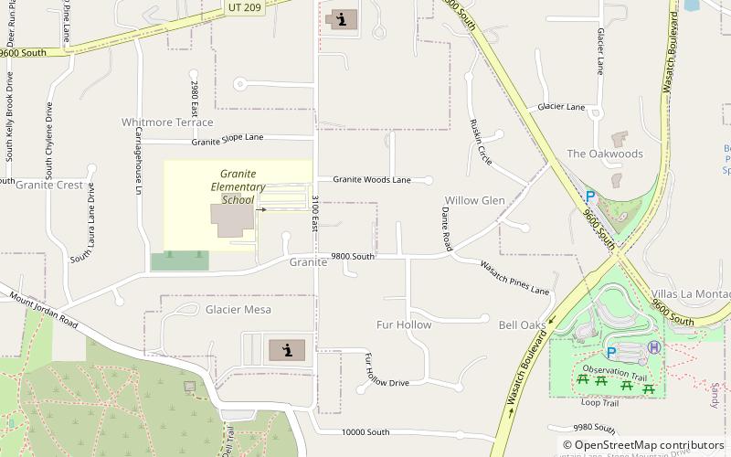 Granite LDS Ward Chapel-Avard Fairbanks Studio location map