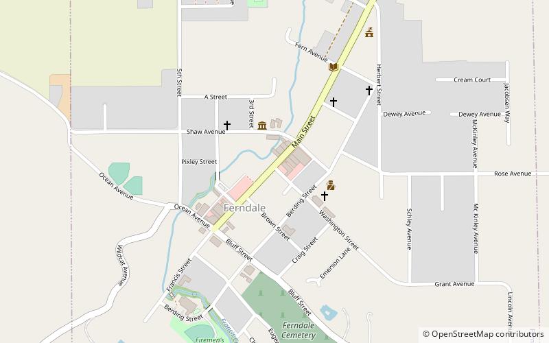 The Blacksmith Shop location map