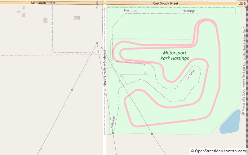 Motorsport Park Hastings location map