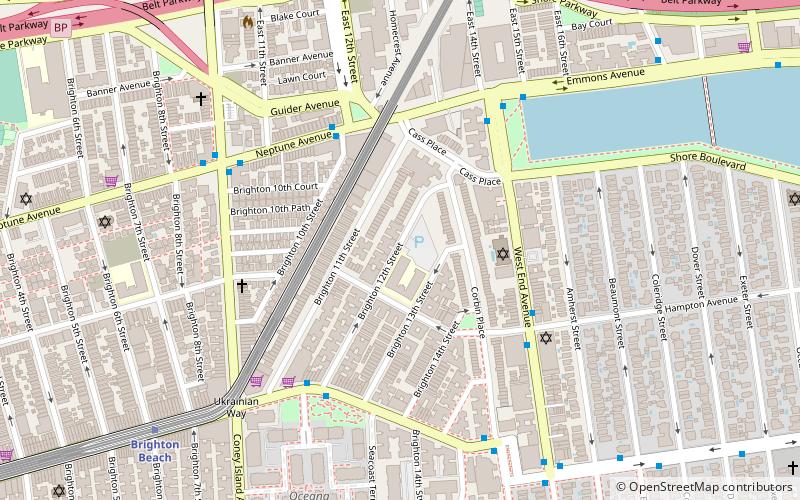 Manhattan Beach Jewish Center location map