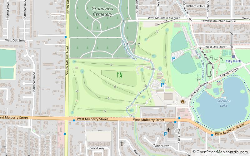 City Park Nine Golf Course location map