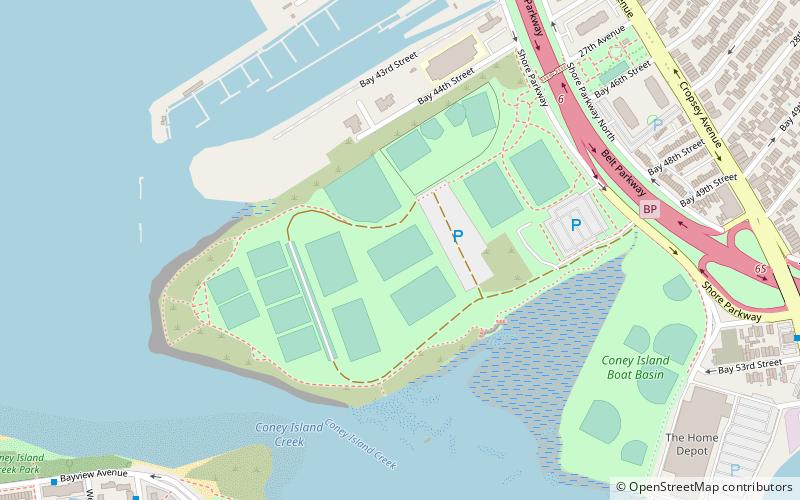 calvert vaux park new york city location map
