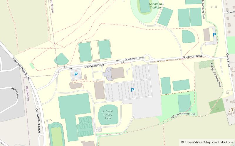 Stabler Arena location map