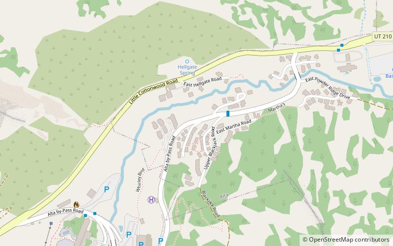 Alta location map