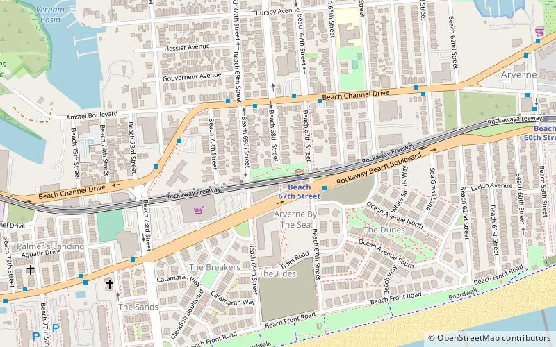 Rockaway Freeway location map