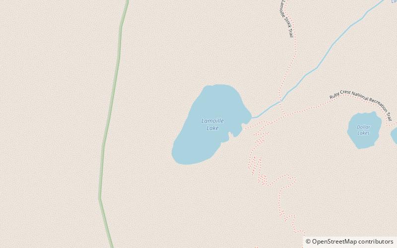 Lamoille Lake location map