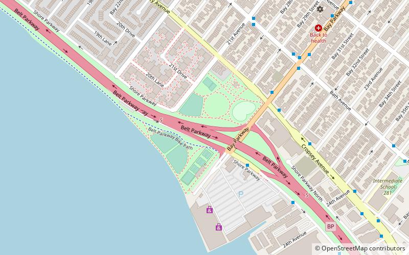 bensonhurst park sea gate location map