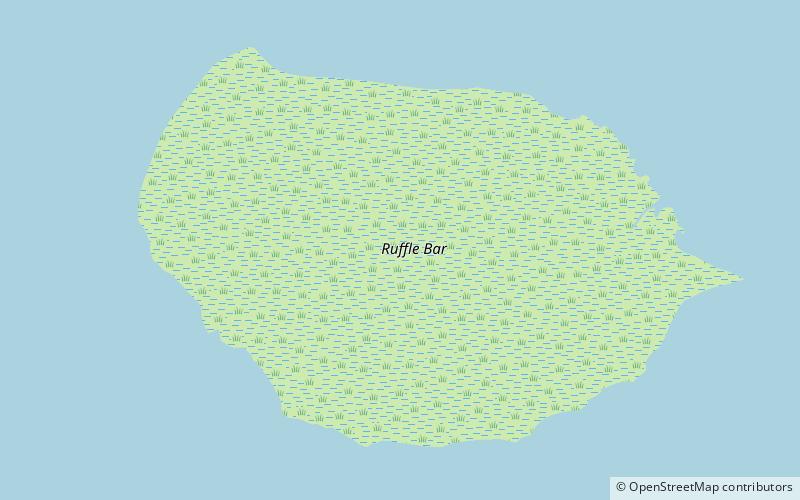 Ruffle Bar location map