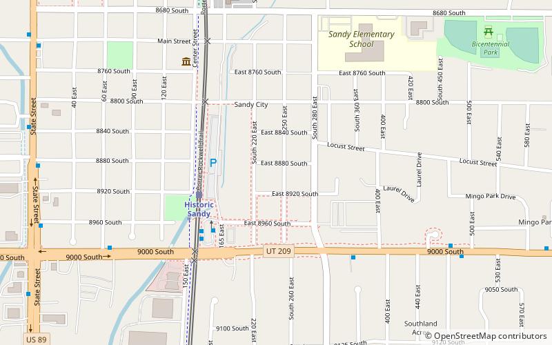 Hyrum and Selma Erickson Jacobson House location map