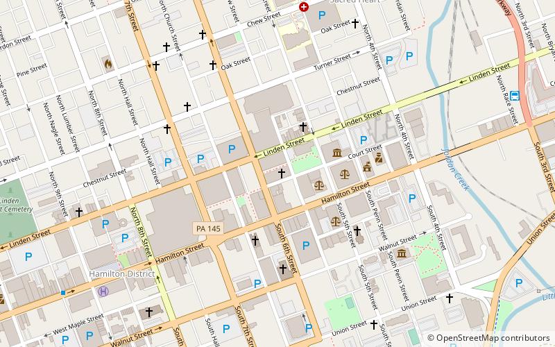 Miller Symphony Hall location map