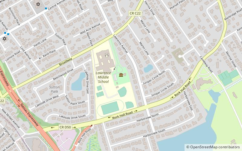 Rock Hall Museum location map