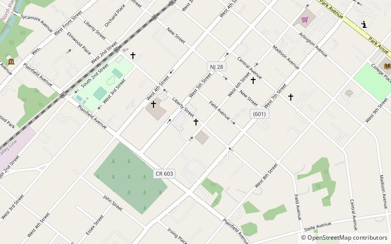 Saint Mary's Catholic Church Complex location map