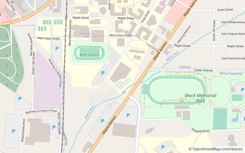 kovalchick convention and athletic complex indiana location map