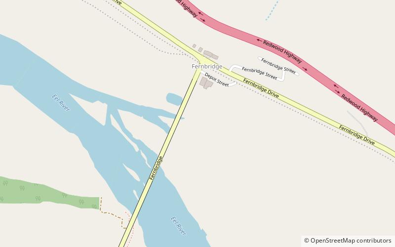 Fernbridge location map