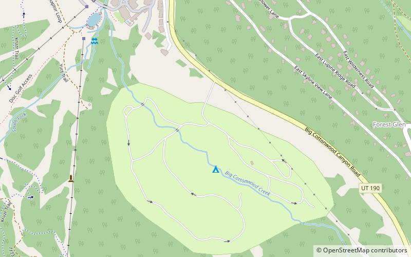 Solitude Mountain Resort location map