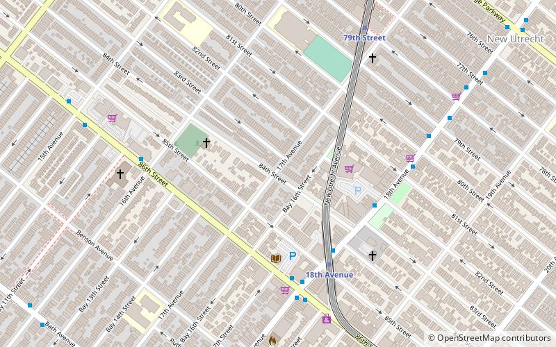 new utrecht new york city location map