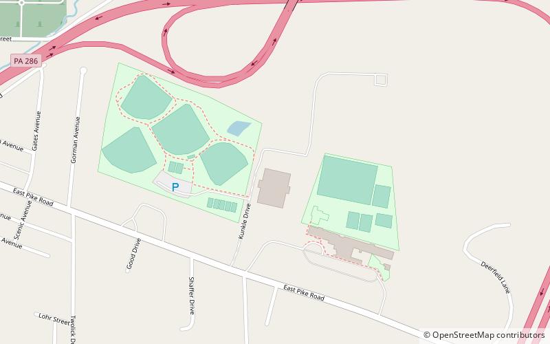 s t bank arena indiana location map