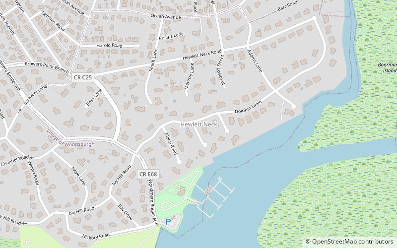 Hewlett Neck location map